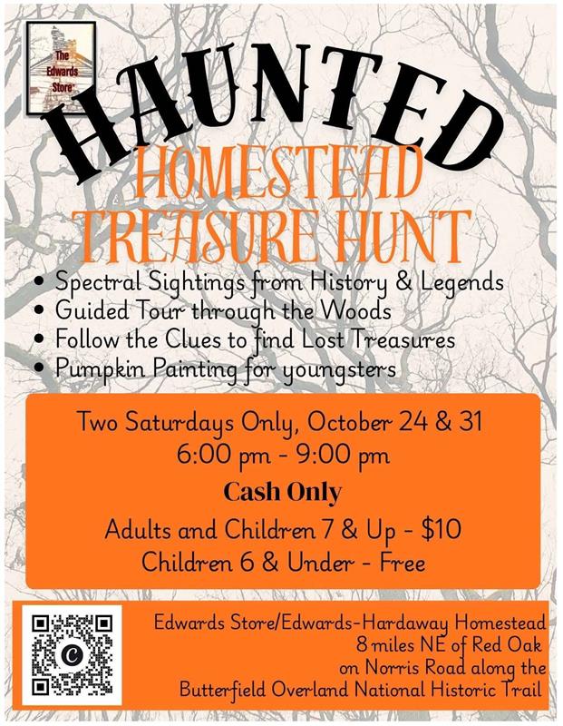 The Edward Store Haunted Homestead Treasure Hunt