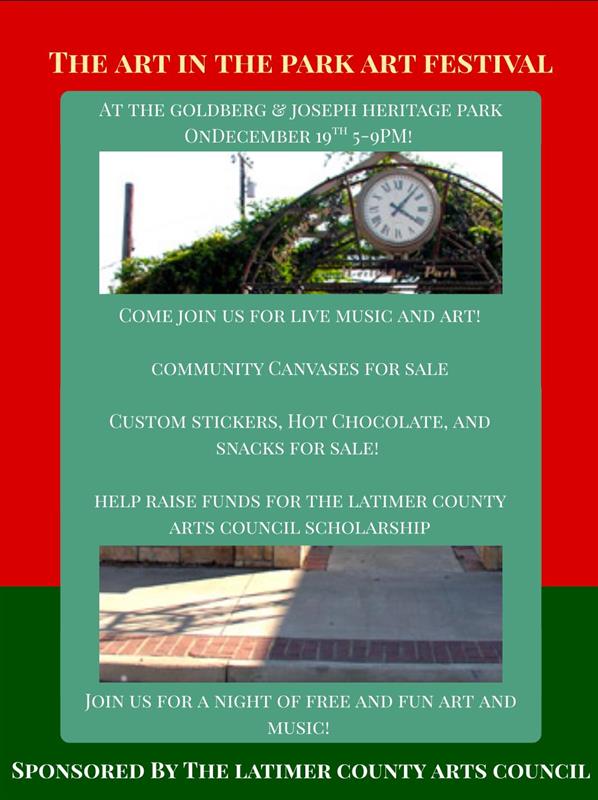 🖌️Latimer Co. Arts Council Art in the Park Festival