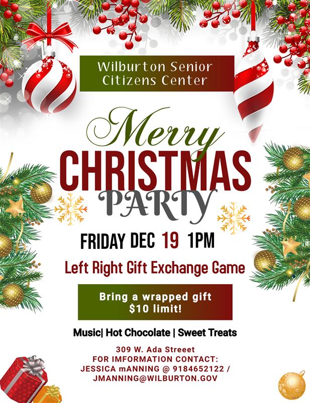Senior Center Christmas Party