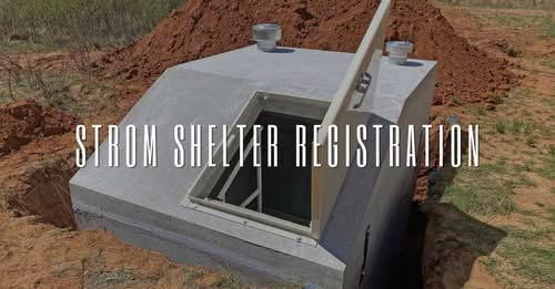 Stay Safe Register Your Storm Shelter Today!