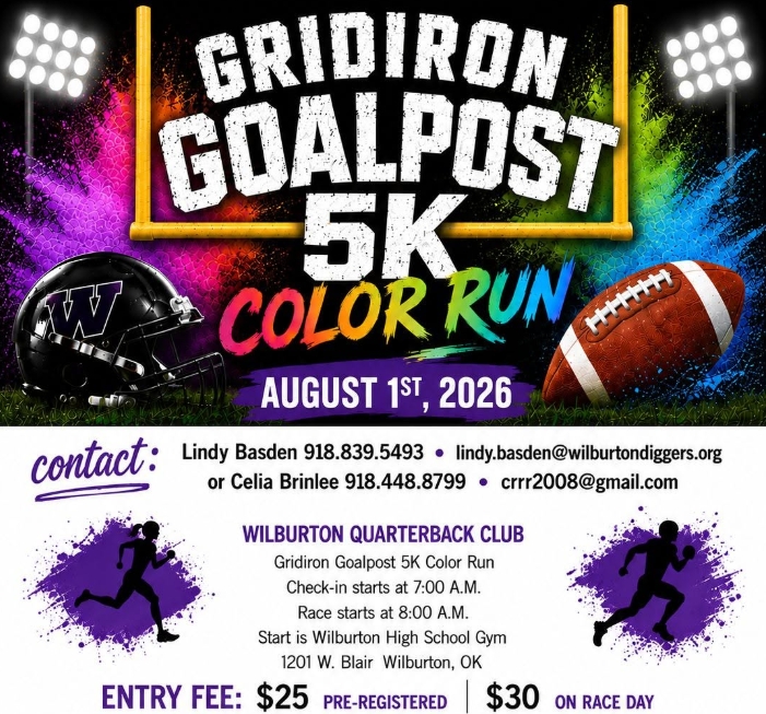 🏃‍♀️Gridiron Goalpost 5K Color Run