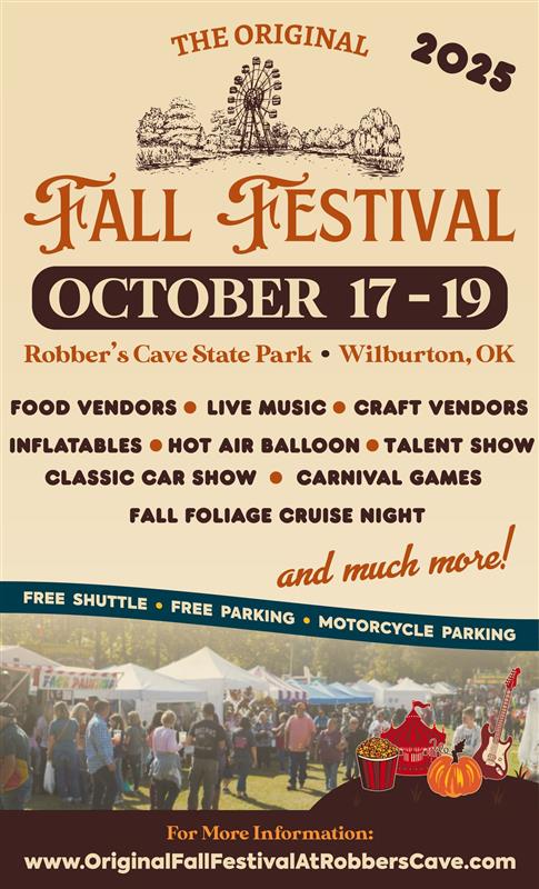 The Original Fall Festival at Robbers Cave 2025