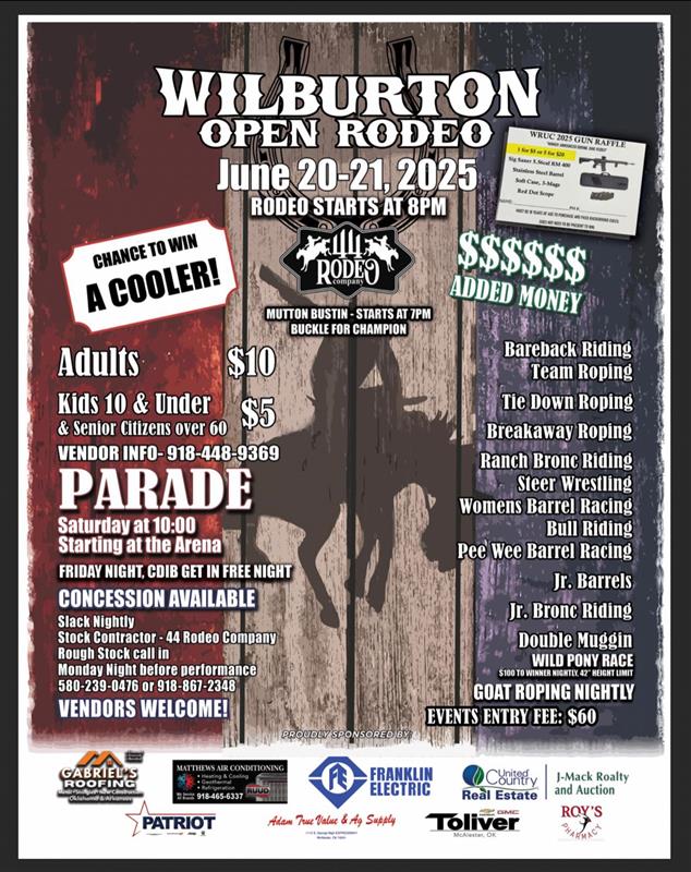 Wilburton Open Rodeo
