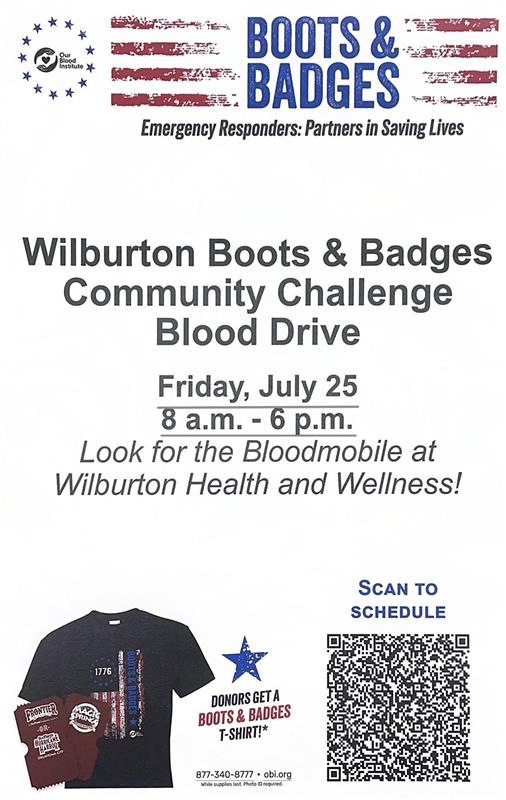 Boots and Badges Blood Drive