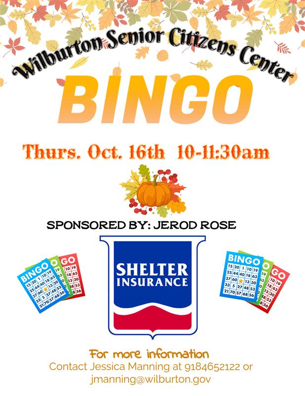Senior Citizens BINGO