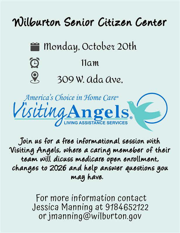 Visiting Angels Living Assistance Services at Senior Citizens Center