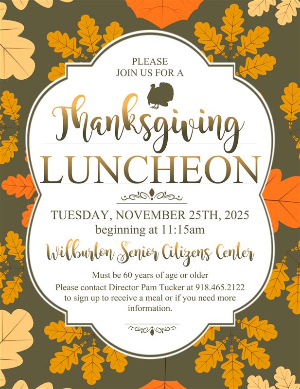 SCC: Thanksgiving Luncheon