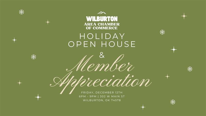 Chamber of Commerce Holiday Open House and Member Appreciation